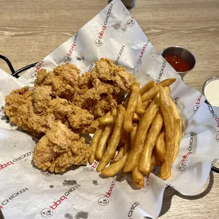 Lunch special - Boneless Combo, no sauce