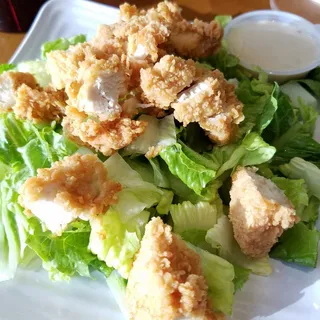 Crispy Chicken Caesar Salad