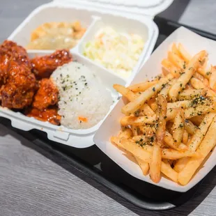 Secret Sauce Wings and Fries (@miguelmoralesphotography on Instagram)