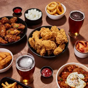 food, fried chicken, fried chicken wings, chicken wings and fried chicken, chicken wings, bbq wings, chicken, poultry, bbq chicken