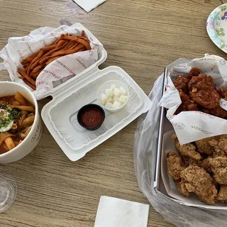 Half & Half Boneless Chicken Combo