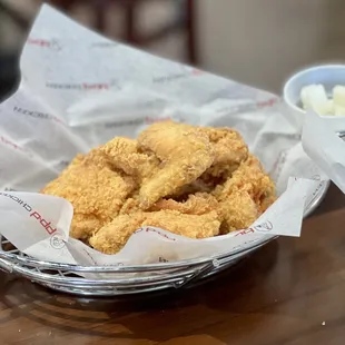 Golden Original Chicken (medium)-$14 (6 pieces). Comes with Pickled Radish