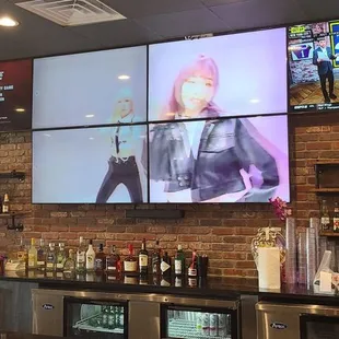 Full bar.