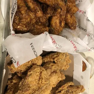 Gangham Wings and Original Crispy Chicken