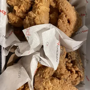 Whole chicken with sauce on side. $34 including tax