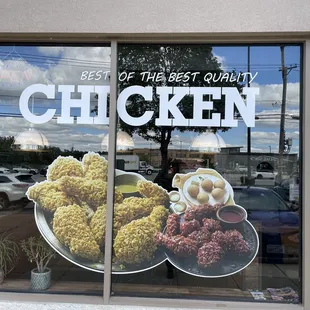 Front of restaurant