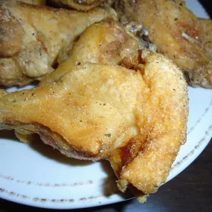 Wings, close-up.