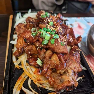 Spicy pork