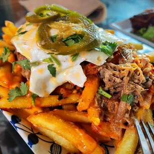 Gangnam Kimchi Fries Plate