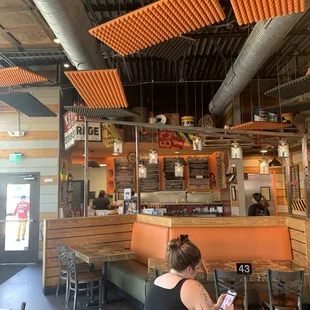Front of restaurant