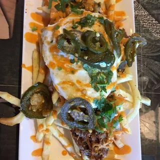Gangnam Kimchi Fries Plate
