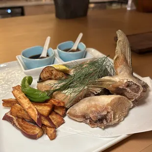 Fried Yellowtail Collar