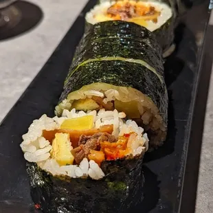 Bulgogi kimchi kimbap  | IG: asianadventuretime