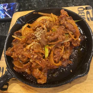 Spicy pork