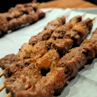LAMB SKEWERS $9.99 &amp; BEEF SKEWERS $9.99