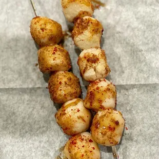 Fish Ball BBQ Skewers