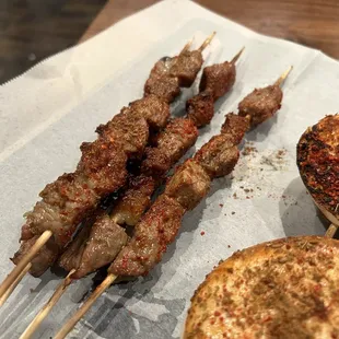 Beef Skewers