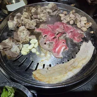 Decent meat quality for the price. I don&apos;t eat alot, but want variety, and pretty much only eat beef at KBBQ, this is a perfect place for me