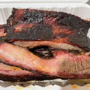 Half rack of ribs
