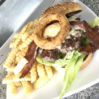 Blue Cheese Bacon Burger