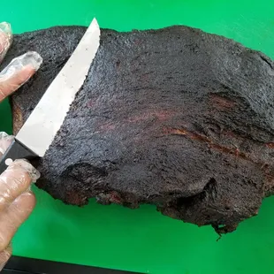 Look at our brisket