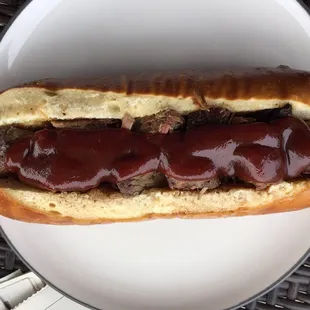 Brisket sandwich