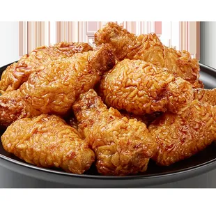 a plate of fried chicken