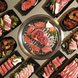 sushi and sashimi, food