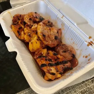 The most delicious chicken ever! Never had anything like it. This sauce is amazing!