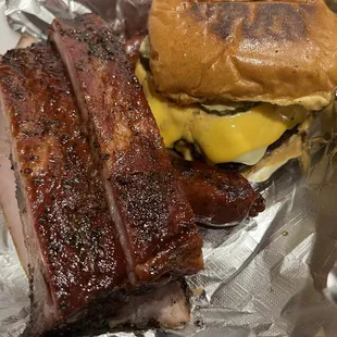 bbq ribs, ribs, food