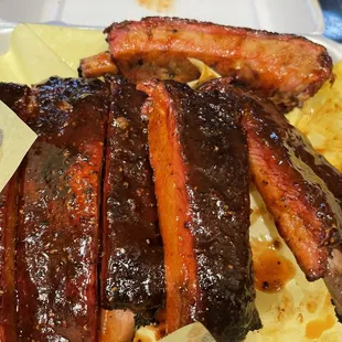 Half rack of ribs!