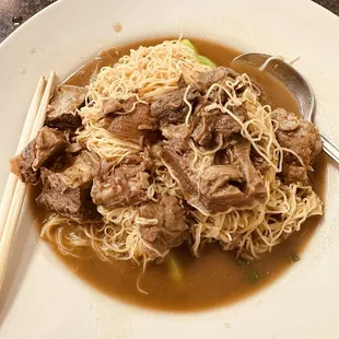 Beef Brisket Lo Mein