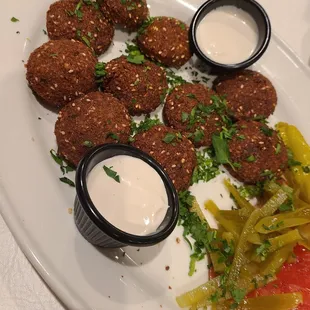 Falafel appetizer