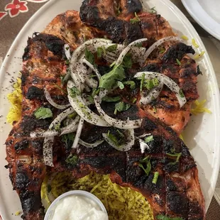 grilled chicken and rice