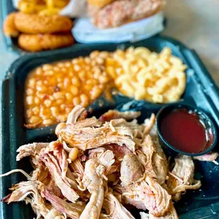 Pulled BBQ plate