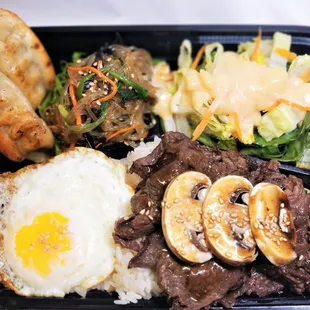 BBQ Bulgogi (Ribeye) Plate - teriyaki or spicy