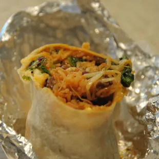 Bibimbap Burrito