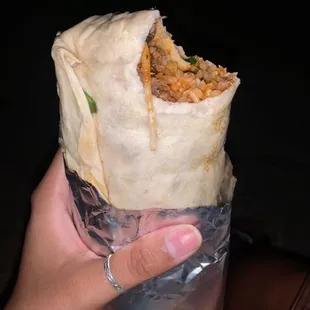 Spicy Bulgogi Burrito