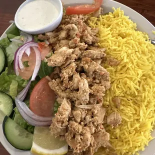 Chicken shawarma