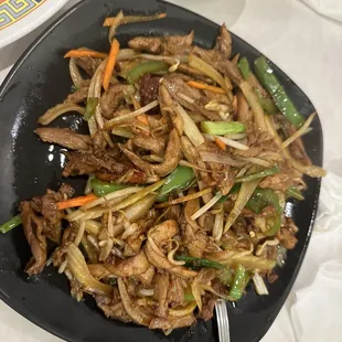 Duck stir fry