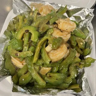 bitter melon with shrimp