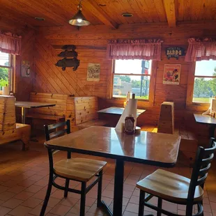 Inside dinning area