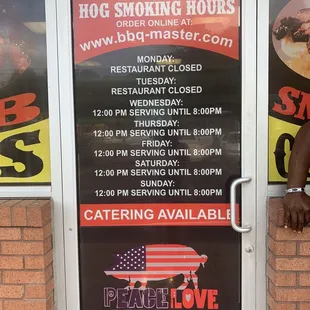 Store hours