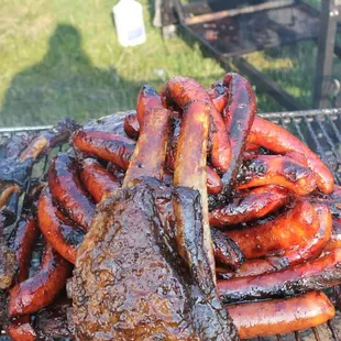 ribs, food, bbq ribs