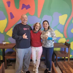 BBQ Mexicana's beautiful hand painted walls!