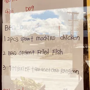 Specials.