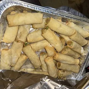 Vegetables Spring Rolls