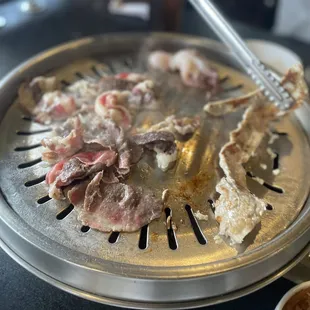 Meat was very frozen and would break off. A little dry but ok