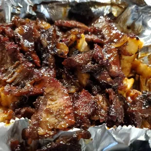 Loaded Brisket Fries