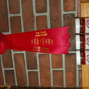 Spicy Fair Sauce is an award winner.